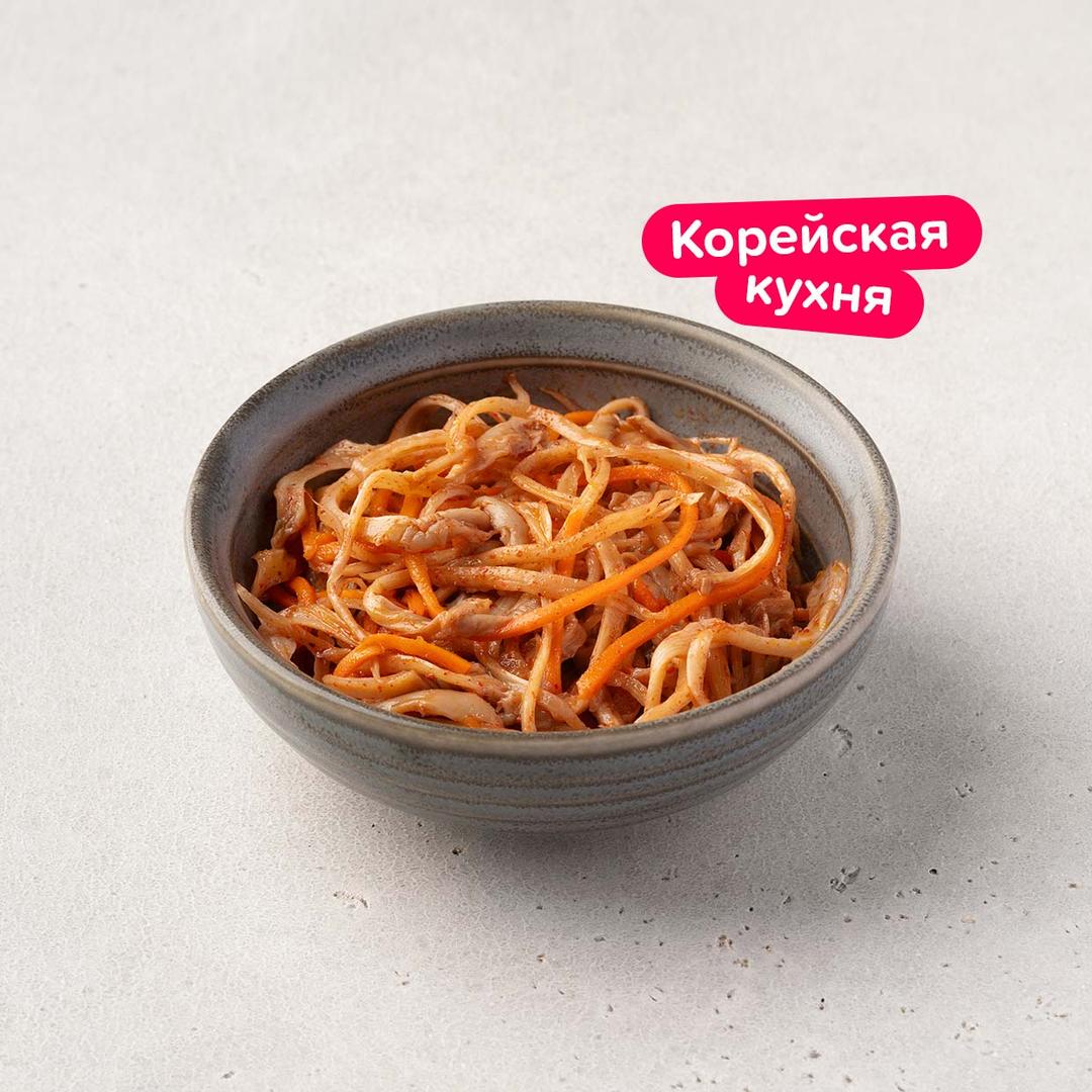 Салат с грибами вешенками